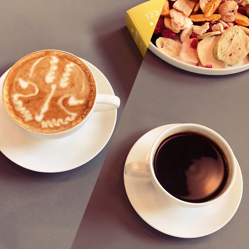 220ml high-grade ceramic coffee cups Coffee cup set Simple European style  Mug Cappuccino flower cups Latte